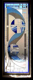 art deco stained glass panel 01