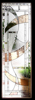 art deco stained glass panel 02
