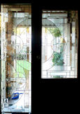 art deco stained glass panel 05