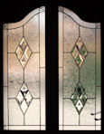 Bevelled Stained Glass Panel Version 2