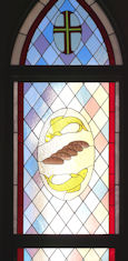 church panel loaves fishes