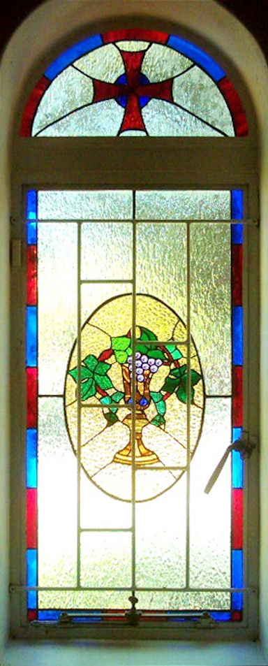 Saint Peters Stained Glass Panel Version 1
