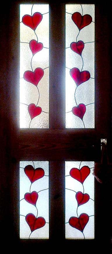 Contemporary Stained Glass Panels Version 8