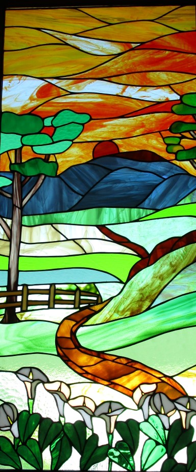 Floral Country Scene Version 1