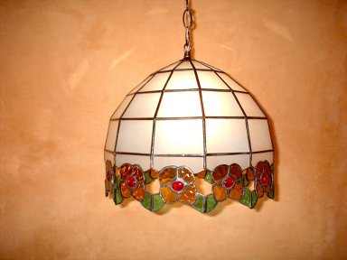 SGLMSK-100 Stained Glass Pendant