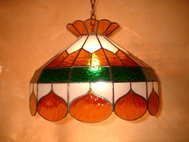 SGNBC-100 Stained Glass Pendant
