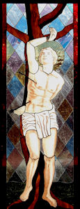 st sebastian church panel